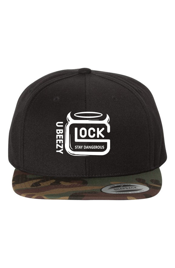 Black Camo Premium Snapback