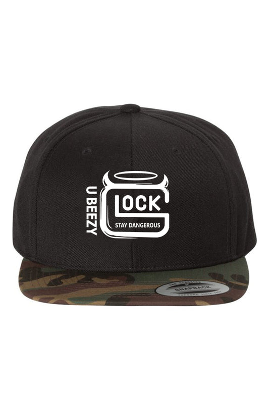 Black Camo Premium Snapback